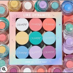 COLOURPOP LIKE DYNAMITE CREME GEL COLOUR VAULT!! NEVER USED!!